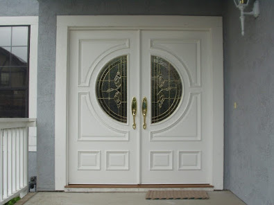 gambar pintu rumah depan 2 pintu terbaru