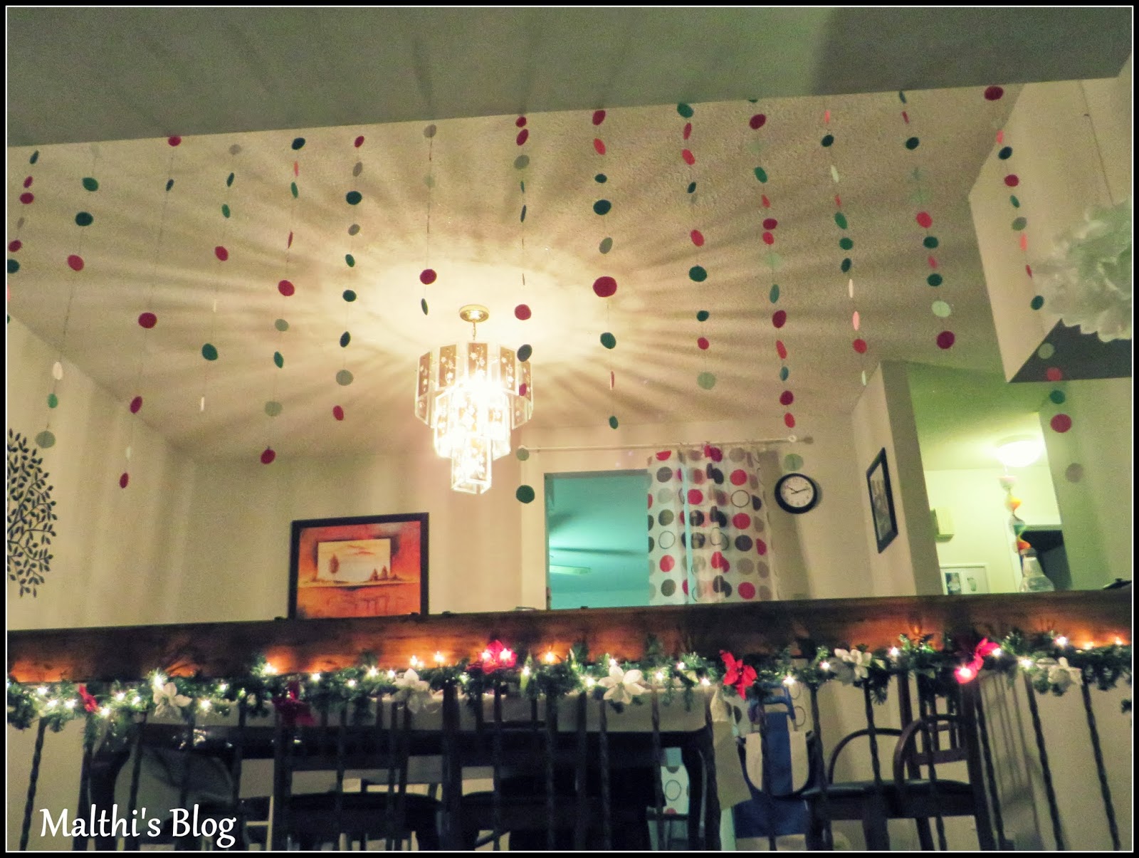 Malthi's Blog DIY Hanging Garlands (Home made Decorations)