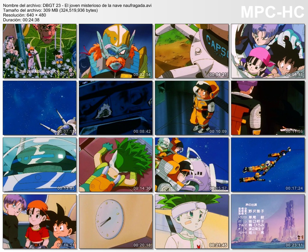 Todo Dragon Ball En Hd Dragon Ball Gt Capitulo 23 El Joven