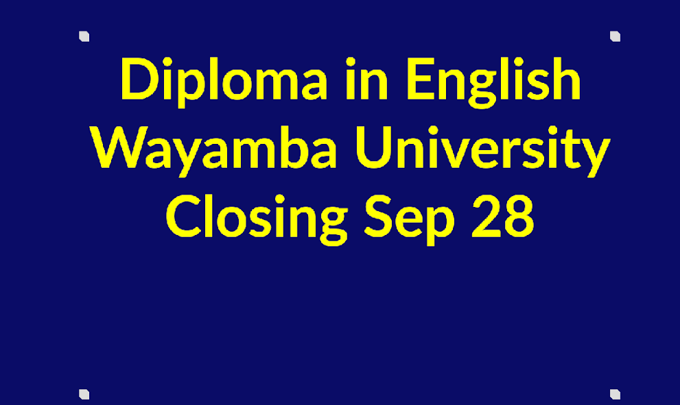 Diploma in English - Wayamba University