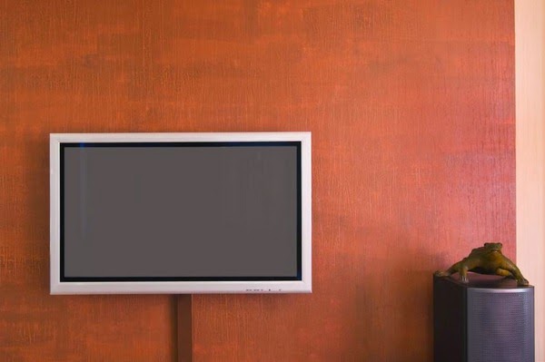 Paint walls with rags