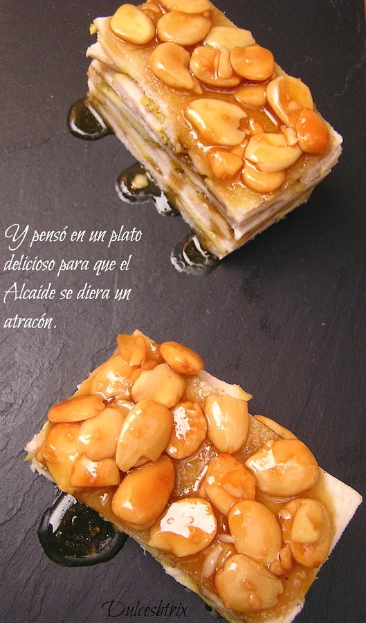 Milhojas de pollo-Dulcesbtrix