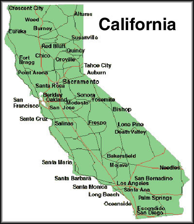 news tourism world: Map of California City
