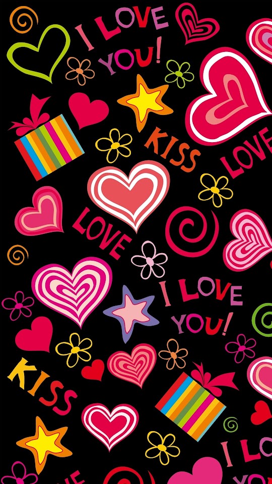 Love Hearts Sweet Vector Galaxy Note HD Wallpaper