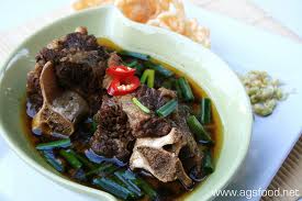 Resep rawon Buntut