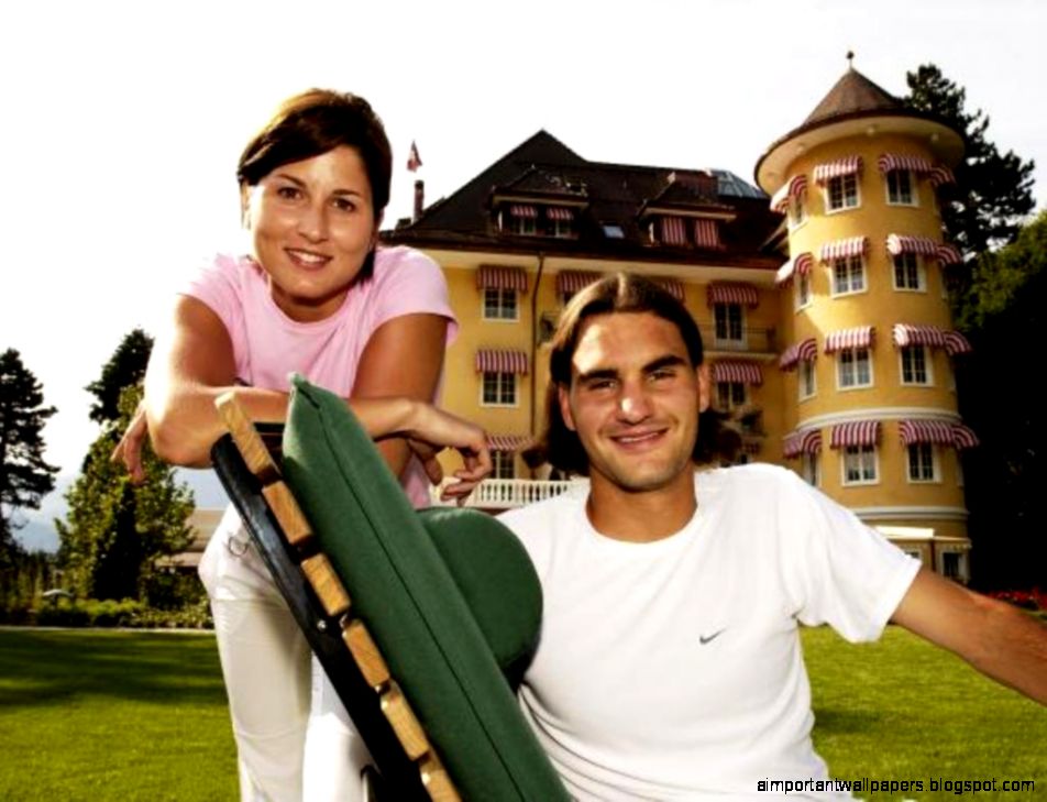 Roger and Mirka Federer