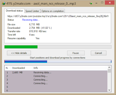 Proses download mp3