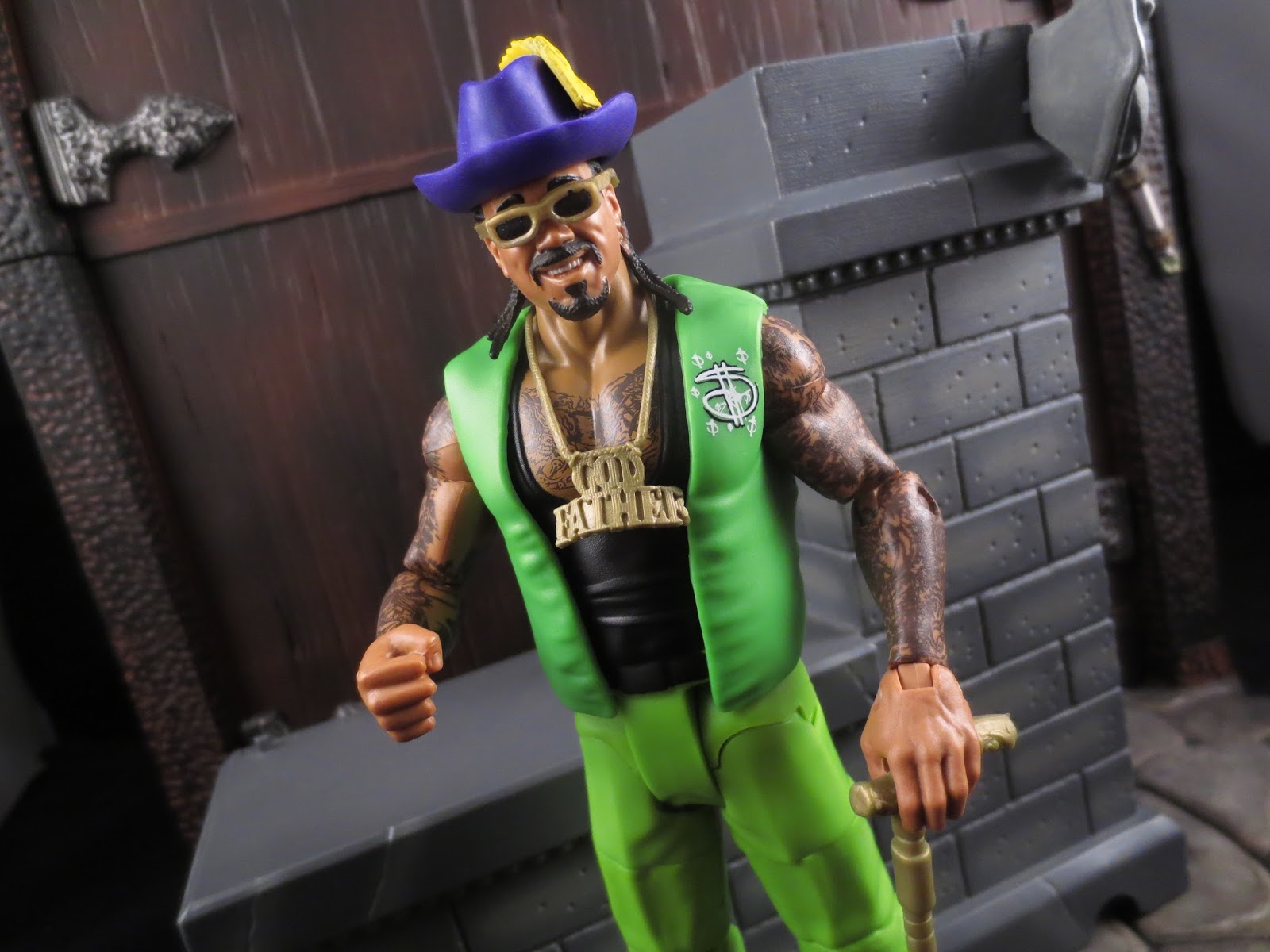 Action Figure Barbecue Action Figure Review The Godfather from WWE