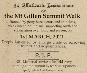 RIP Mt Gillen