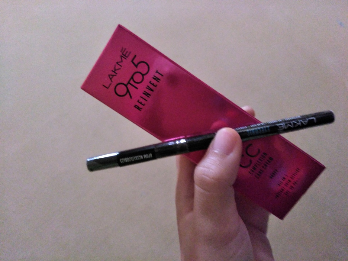 My Area REVIEW LAKME 9 TO 5 REINVENT CC CREAM & LAKME EYECONIC EYELINER