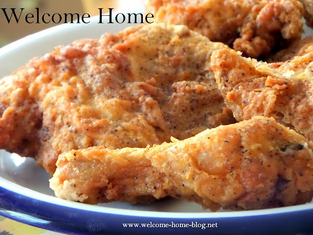 Welcome Home Blog: Mom's Southern Fried Chicken