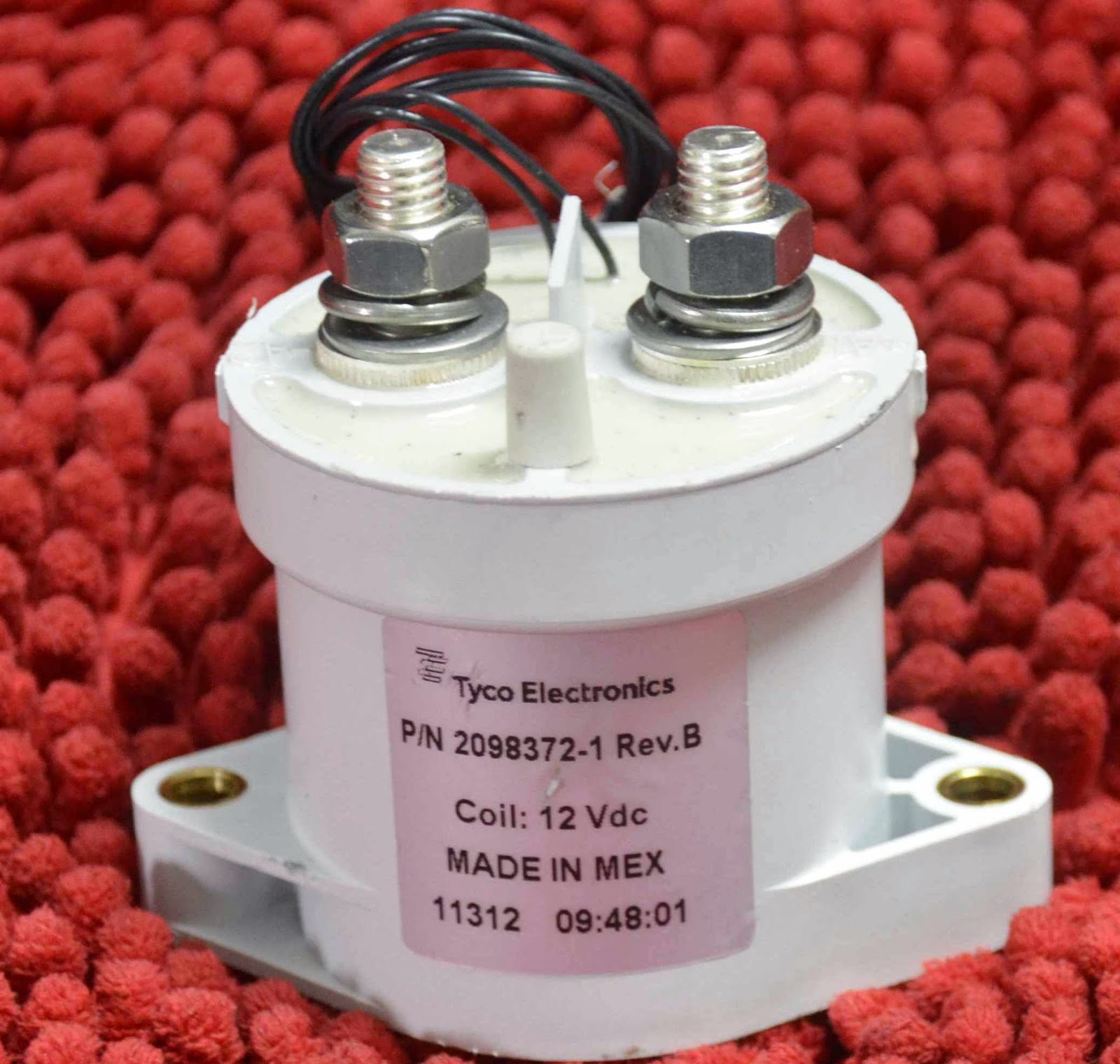 Bob electronics Tyco Contactor 20983721, 12VDC Coil, 500 Amp, 900VDC