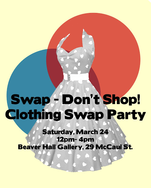 Swap Don't Shop!: March Clothing Swap Party