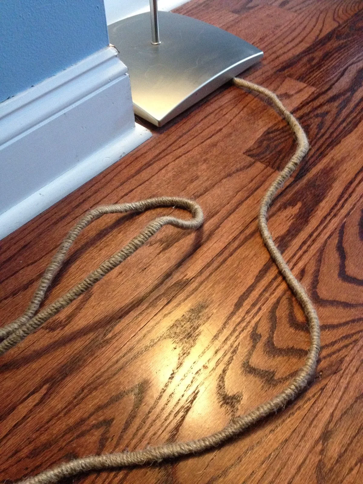 twine covered power cord
