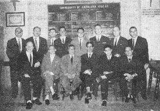 Club Ajedrez Español – Campeón catalán Temporada 1960-61