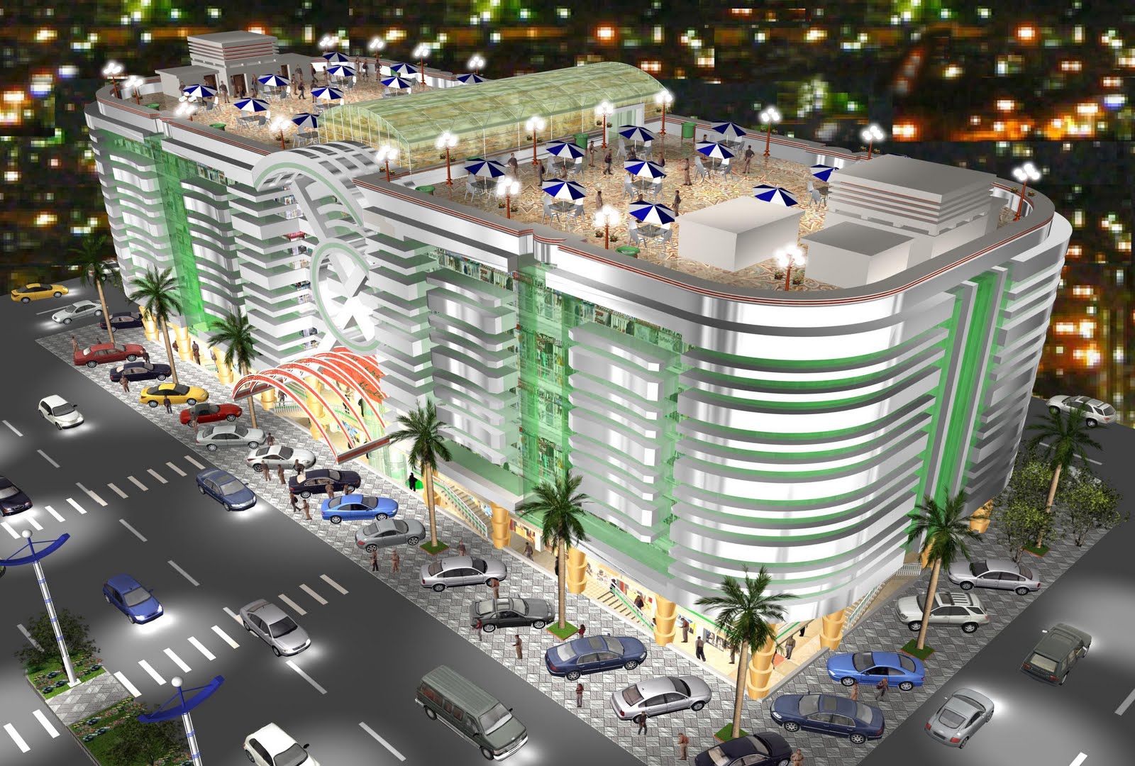 shopping center building shopping center building