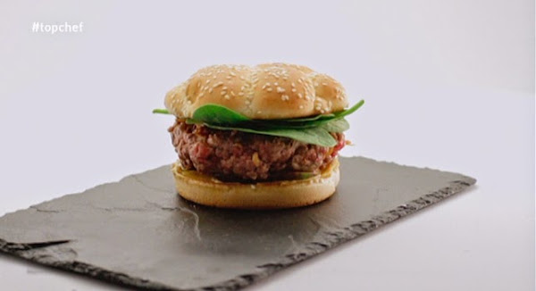 BURGUER CAMPESTRE CON SETAS E HIGOS