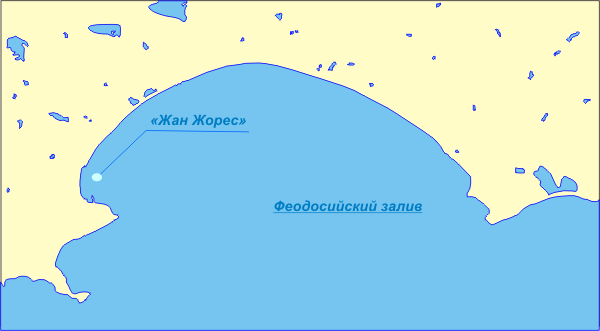 Карта черного моря с глубинами