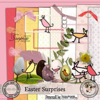 Happy Scrap Arts ::  Easter Surprises