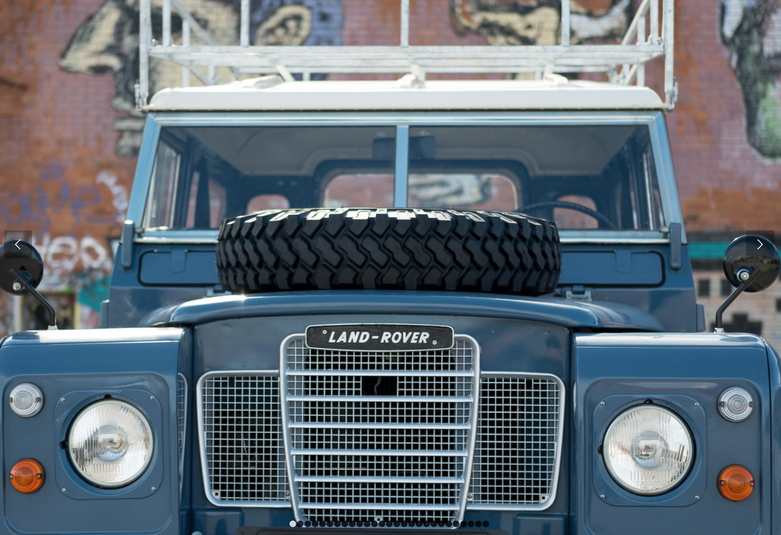 Land Rover Series 3 With Overdrive and Power Steering For Sale By Cool