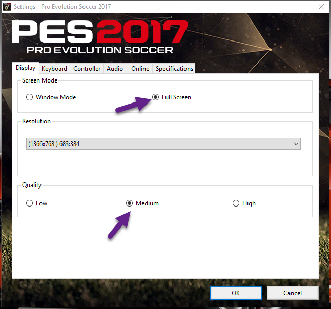 حل مشكل بطئ لعب لعبة Pes 2017 و تسريعها الى اقصى حد