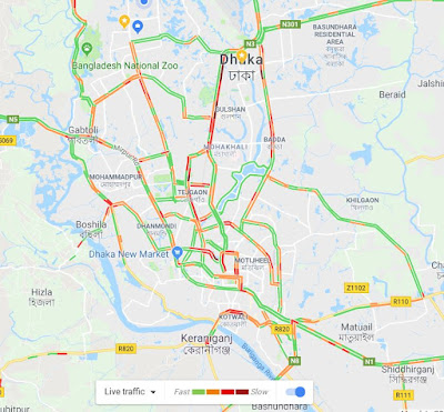 Live Traffic on Google Maps