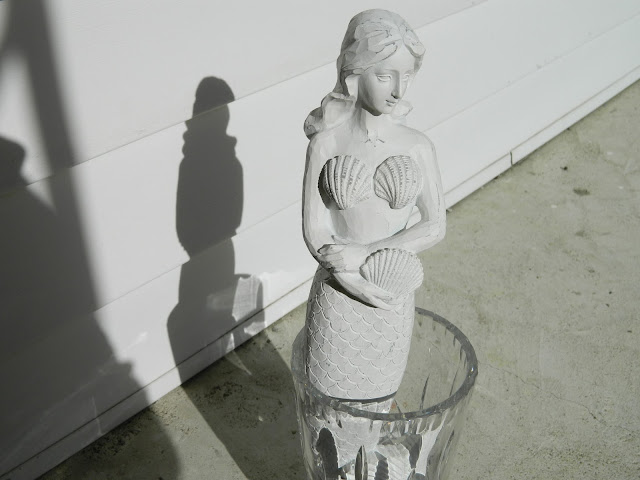 Thomasina's Words: Mermaid Wall Plaque Art From Christmas Mouse