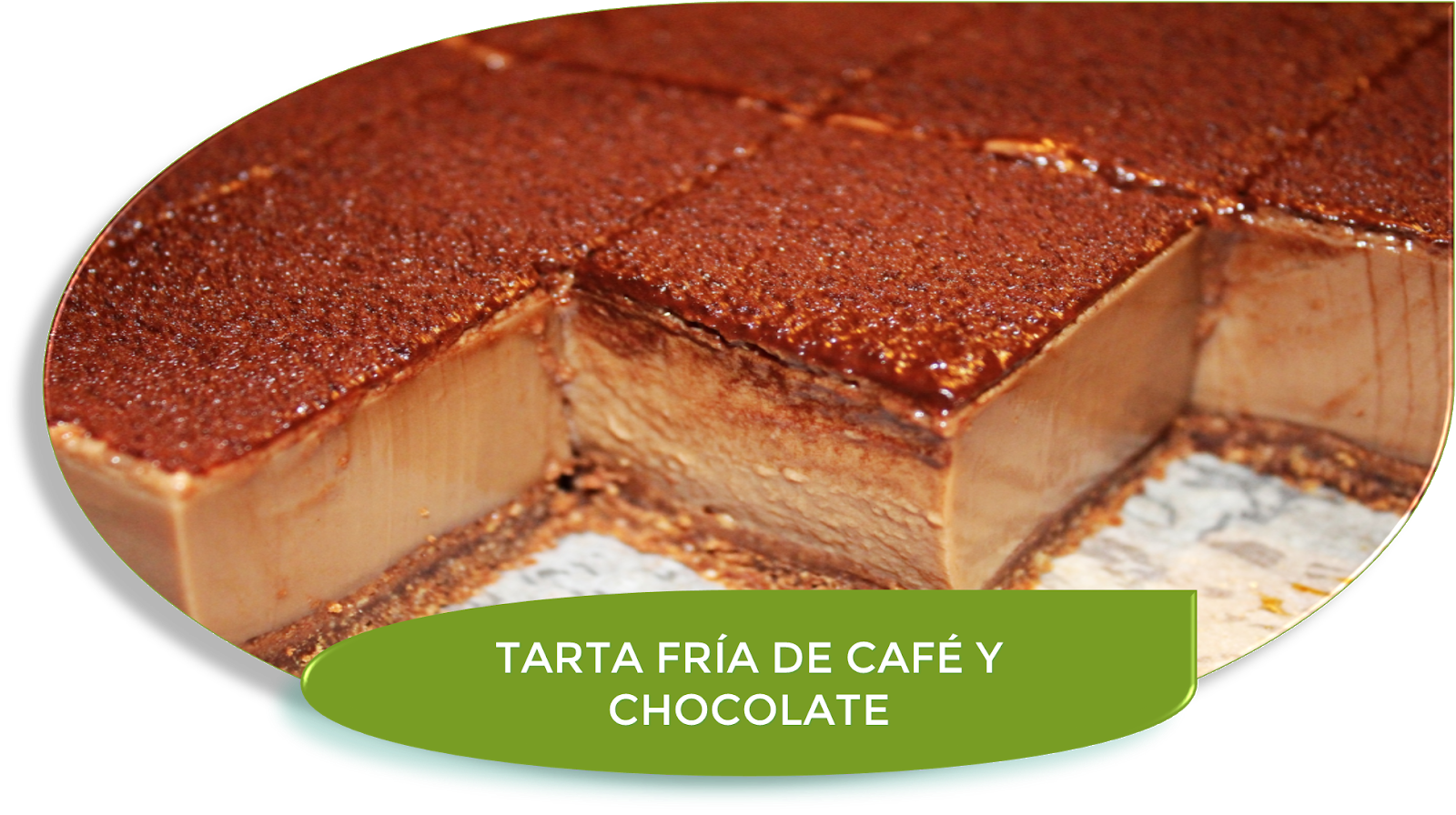 TARTA DE CAFÉ Y CHOCOLATE {SIN HORNO}