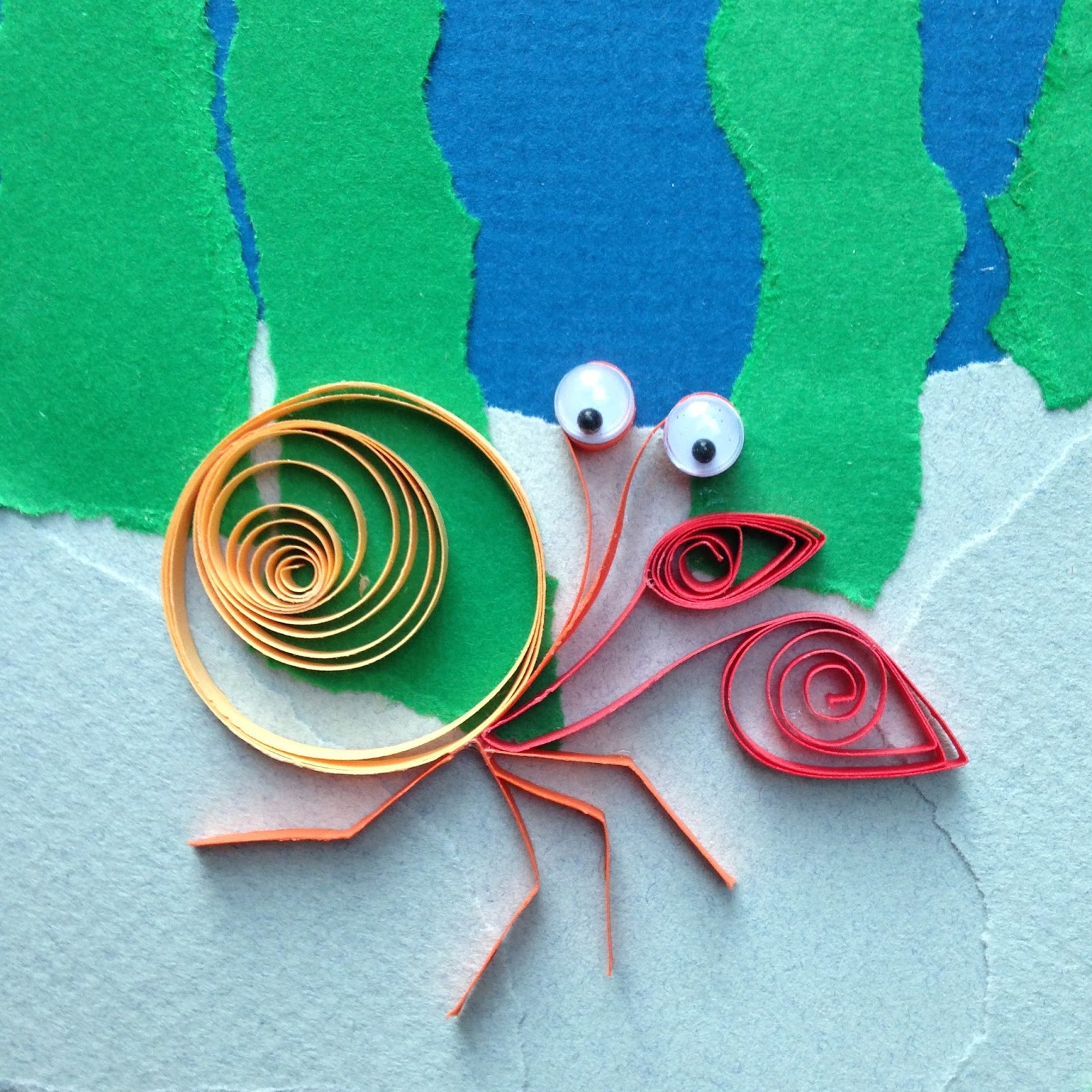easy quilling ~ projects art for kids