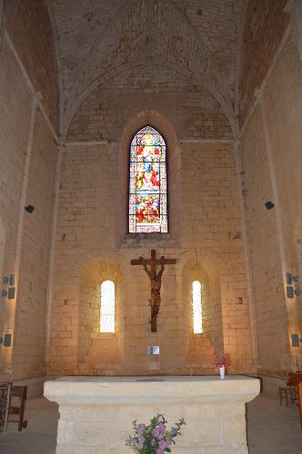 Romaanse kunst & architectuur Église SaintMartial te Paunat (Dordogne 24)