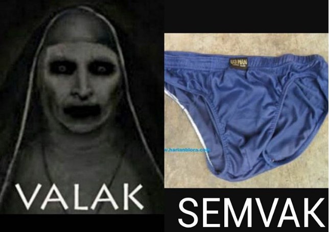 Kumpulan Meme Lucu Mbah Valak di Konjuring 2 Yang bikin Ngakak! | Rifky