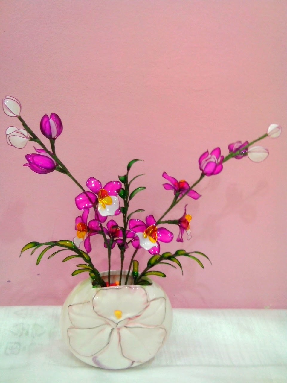 Bunga Pahar Dip & stokin Murah.D'myflora Craft: Bunga 