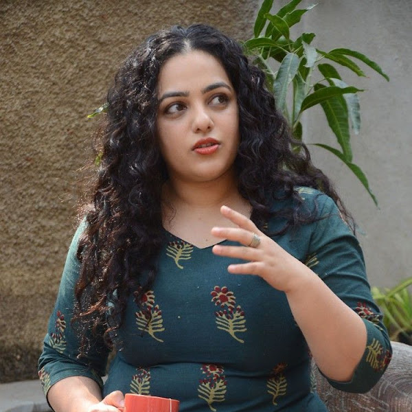 Nithya Menen latest photos from Awe movie promotions
