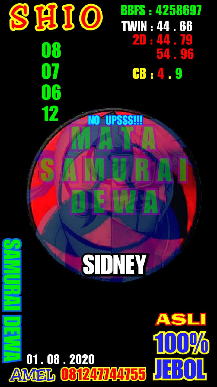 Diskusi Syair Sydney 1 Agustus 2020 Kode Syair Sgp Syair Hk Syair Sydney 2020