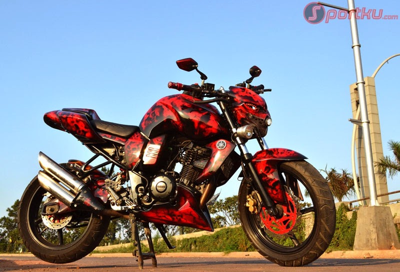 contoh modifikasi byson merah contoh modifikasi byson merah