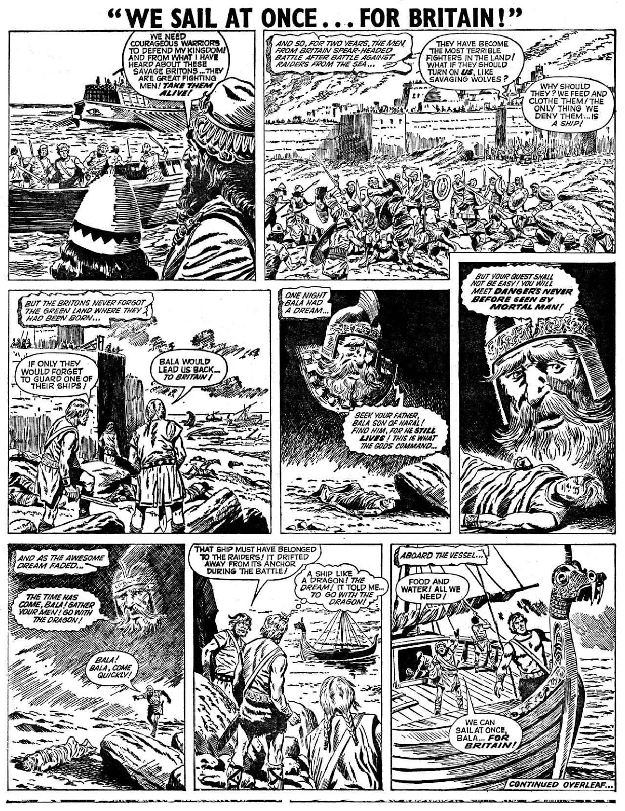 Peter Gray's Comics and Art Bala the Briton Jet comic
