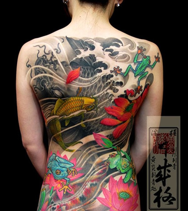 6 Tato Yakuza Wanita dan Pria Simple Terbaik Tatotuti