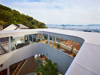 Raised House Design Plan In Hiroshima Boasts A Distant View of The Inland Sea And Miyajima