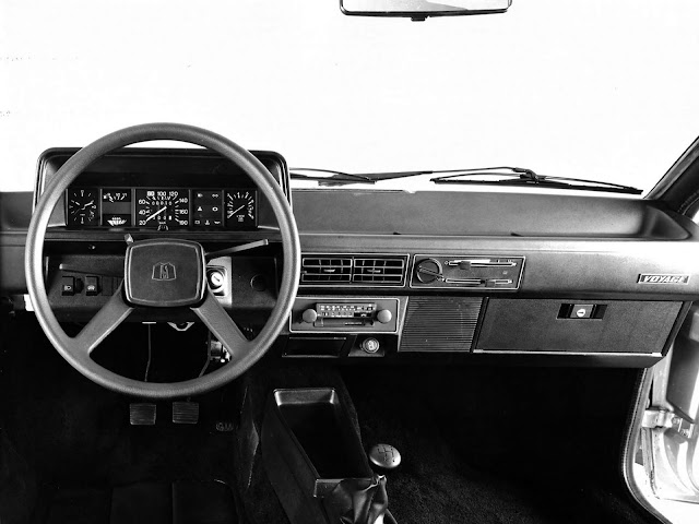 VW Voyage 1982 LS 1.5 - interior - painel