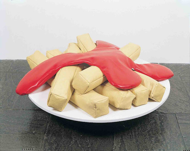 CLAES OLDENBURG SCULPTURES
