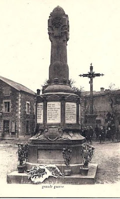CPA monuments aux Morts du Puy-de-Dôme, Gerzat