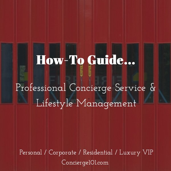 How to Start a Concierge Business
