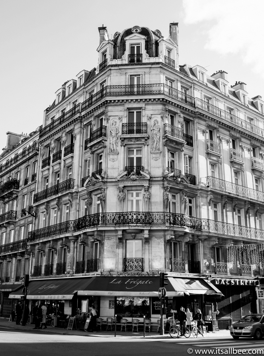 Paris Noir | Paris Street Views | paris noir et blanc