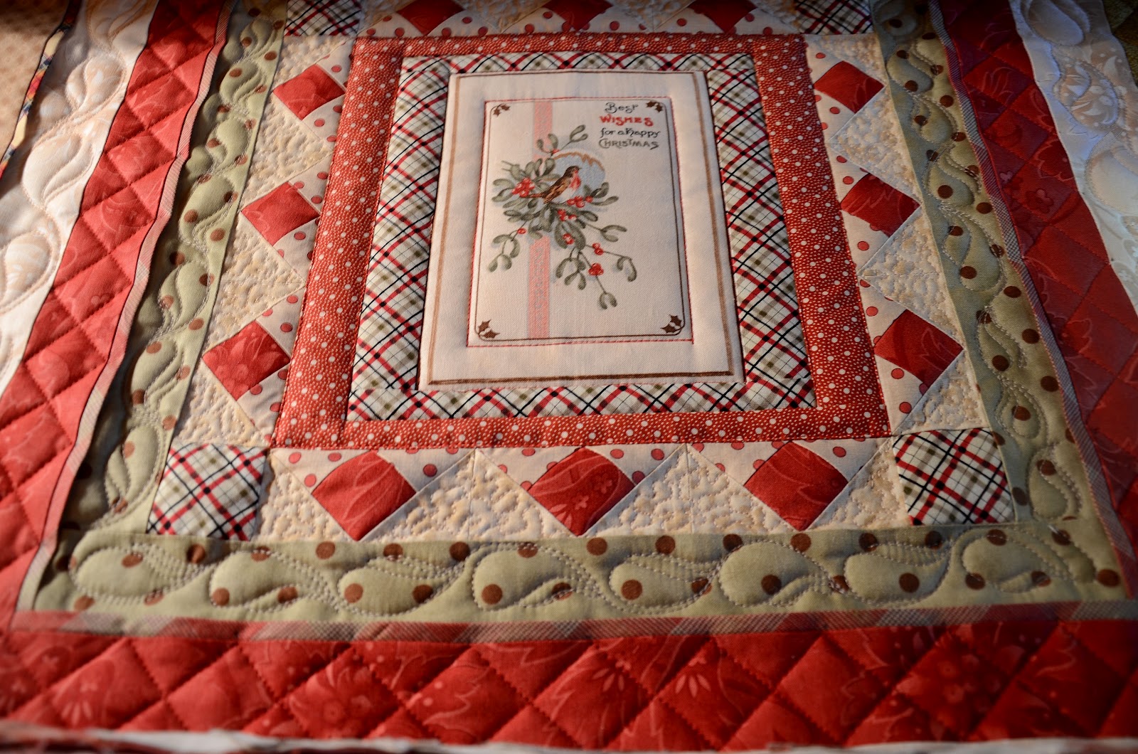 Sew'n Wild Oaks Quilting Blog Christmas Quilt Along Sept. Post 2