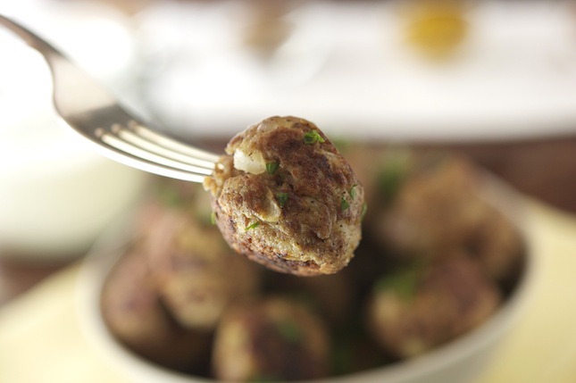 One meatballs at a time please...