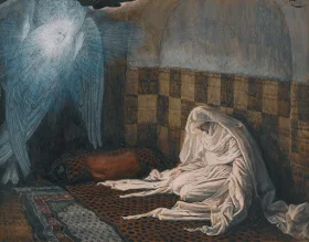 James Jacque Joseph Tissot (1836-1902). The Annunciation, 1886-94