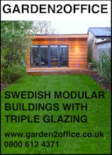 Garden2office garden offices
