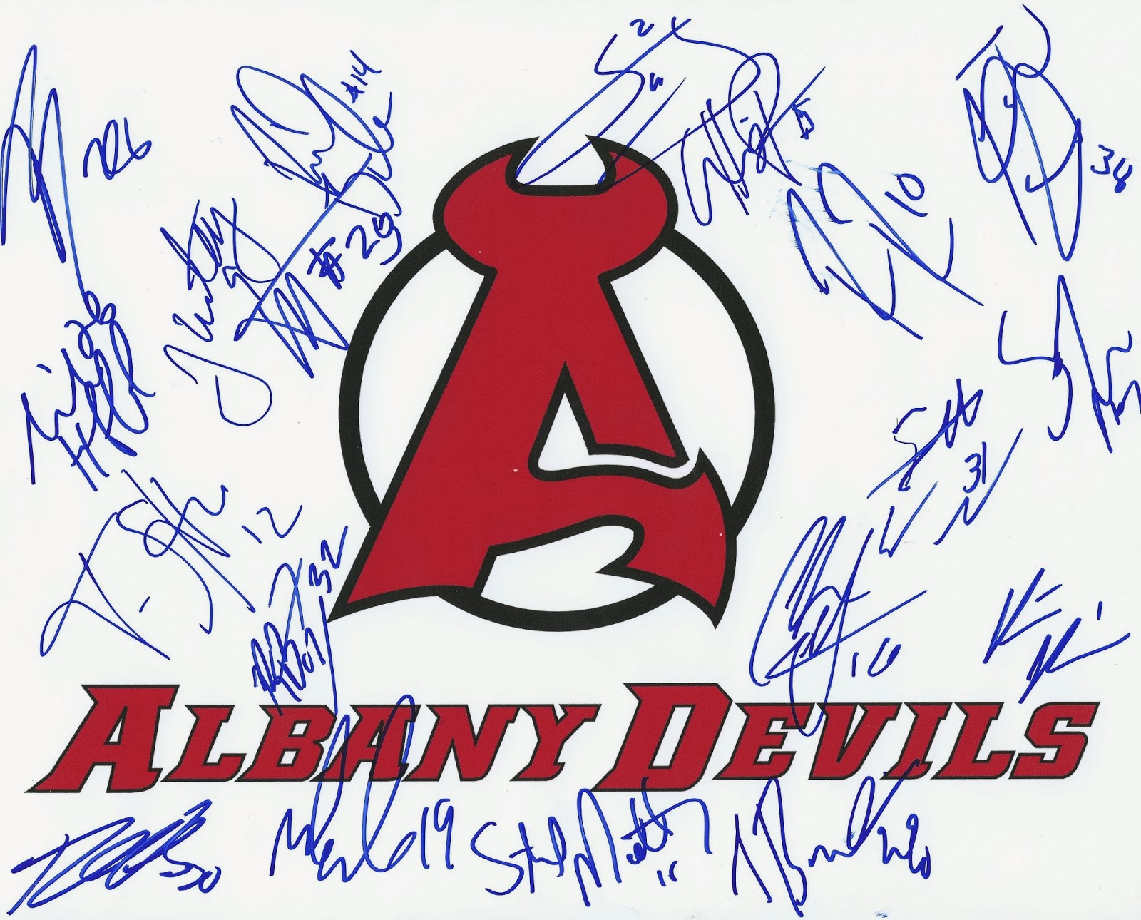 Aaron's Autographs: Bridgeport Sound Tigers @ Albany Devils 11/11/13