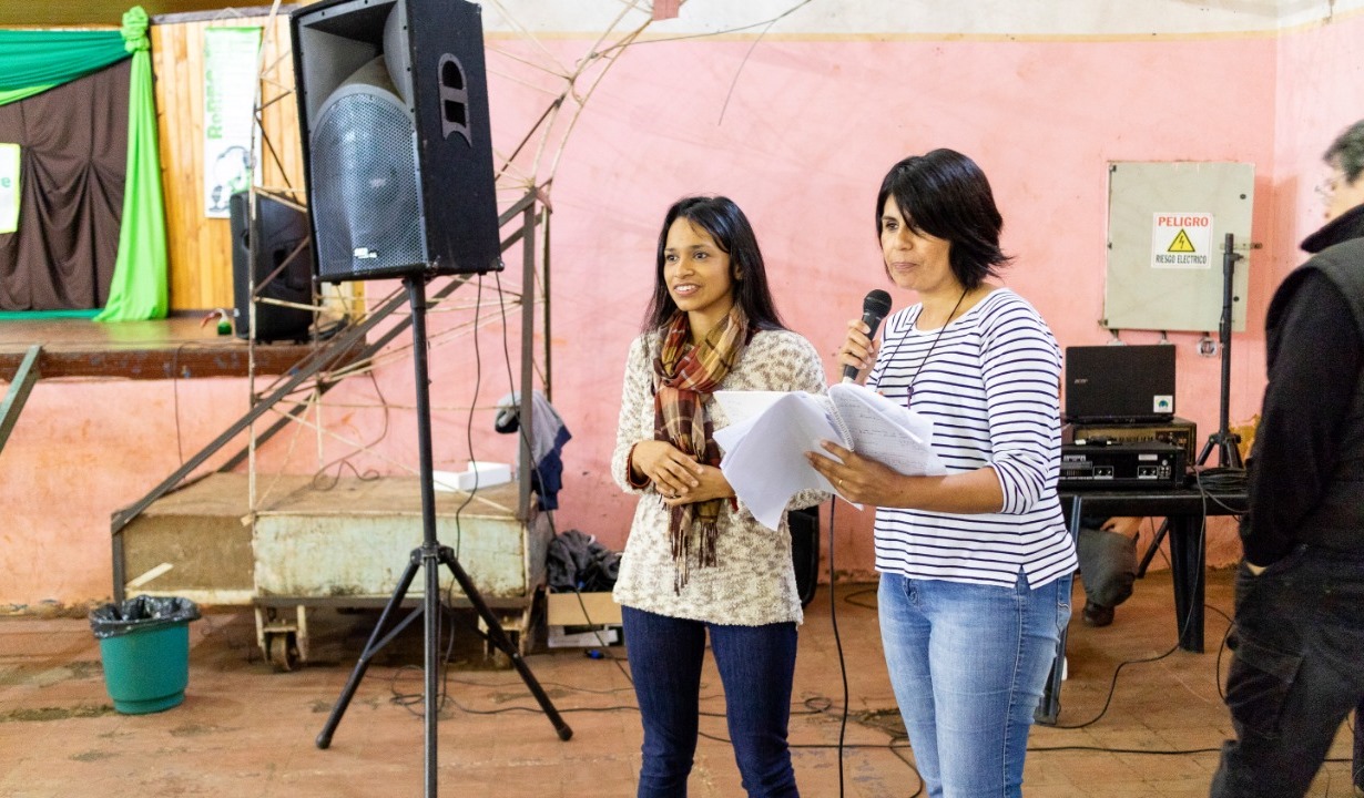 Mabel Cuello y Laura Cuba