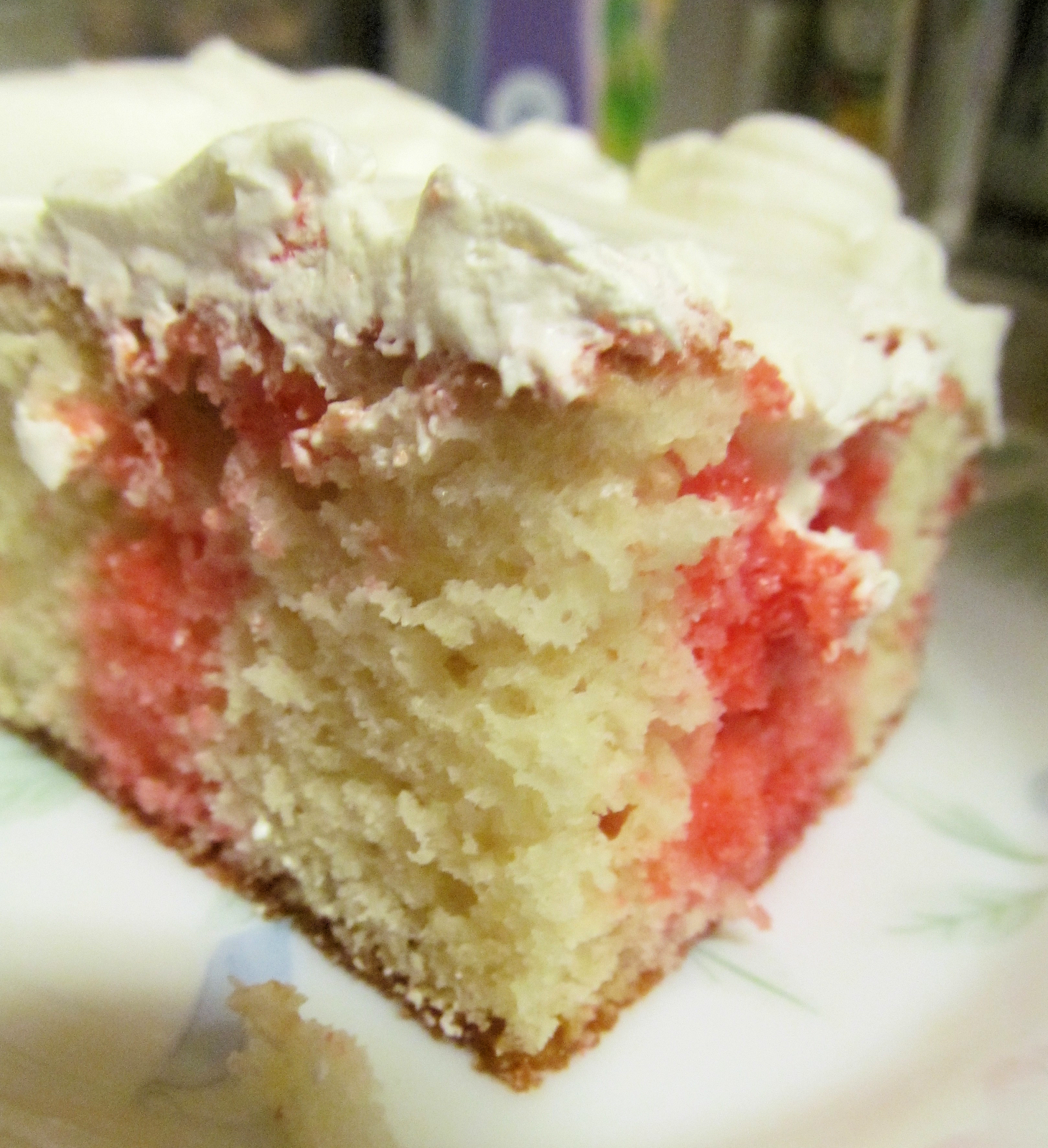 The Little Waffleflower Food Friday Jello Punch Cake